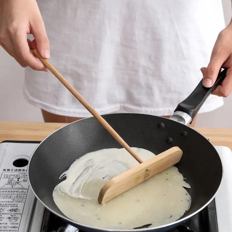 Amazon.com: Fore-cake tool bamboo rake Aozi煎饼工具竹耙子鏊
